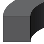 PARKER® STANDARD MOLYTHANE MODULAR U-CUP BACK UPS