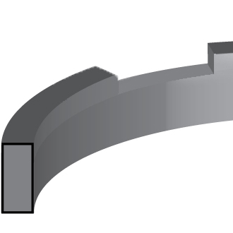 MRT - NYLON or PHENOLIC CUSHION SEAL - METRIC