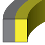 SFS - UNIVERSAL URETHANE SPLIT SAE FLANGE SEAL - INCH